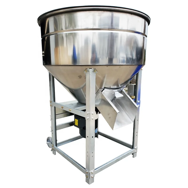 Hot selling stir the medicine stainless steel tomato mixer tank with remo e seeds animal food mixers