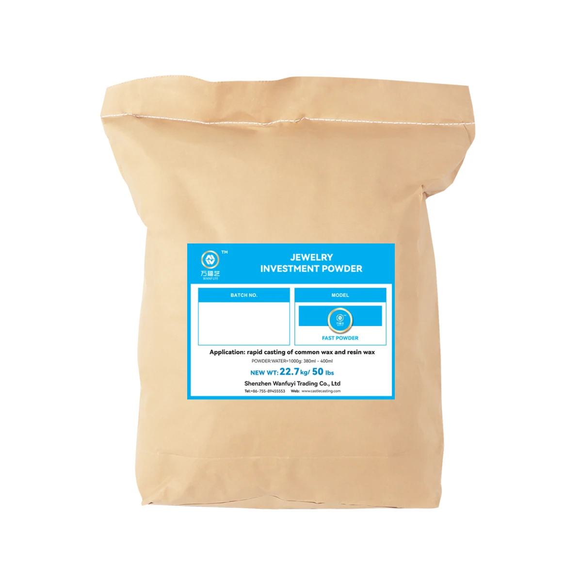 Jewelry Making Casting Powder Investment for Multiple Types of Metals