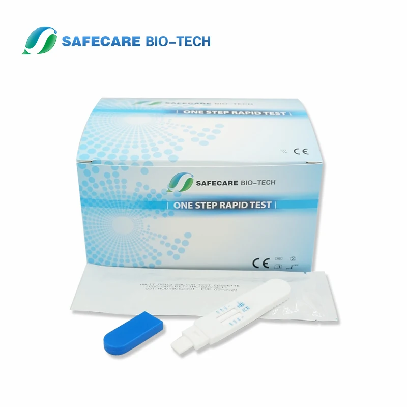 One-step Oral Fluid Saliva Test Kit Synthetic Drugs Rapid Test / Drugs Test Cassette Plastic Ce Pathological Analysis Equipments