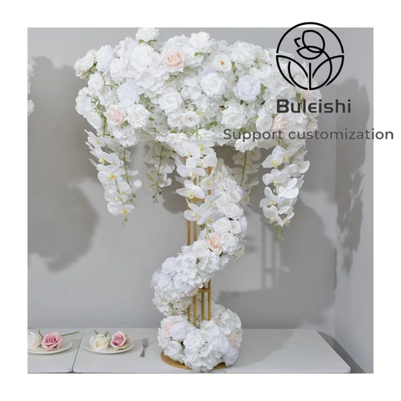wedding flower arch flower garland decoration artificial flowers wedding decoration