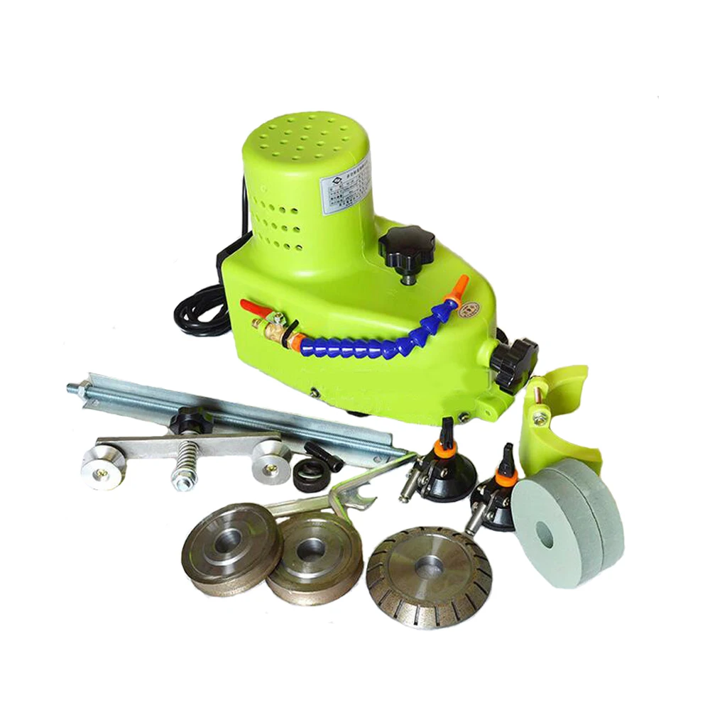 hot sale mini type portable multifunction glass edging grinding processing machine