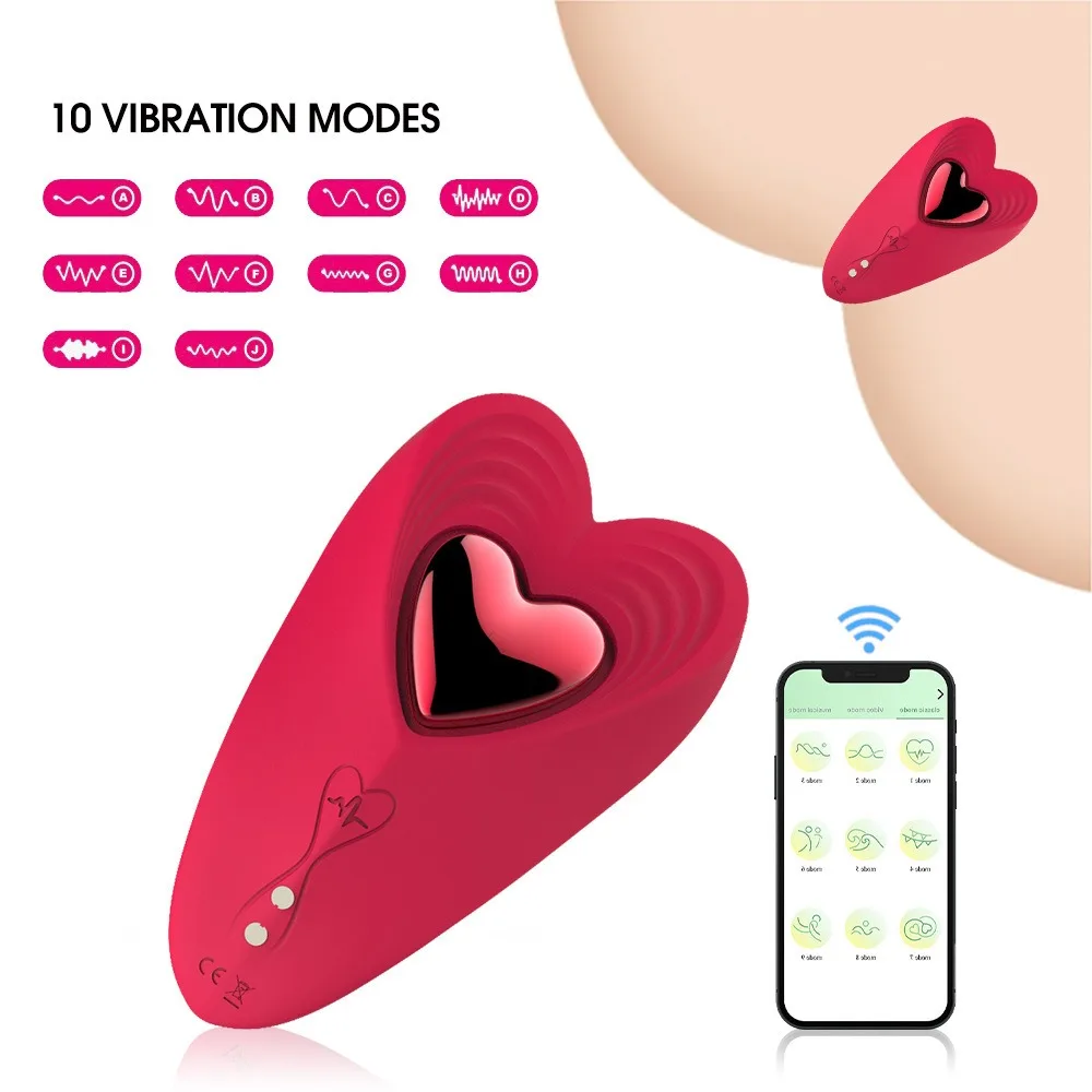 APP Remote Contral Wearable Panty Vibrator Wearable Panty Vibrator Clitoral G Spot Butterfly Vibrators Adult Sex Toy for Women