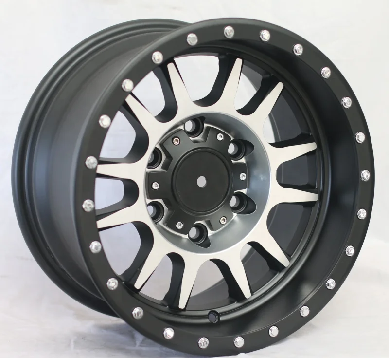 
Flyway Wheel 15x8.0 17x9.0 5H and 6H Offroad 4x4 Alloy Wheel Rim For Black Rhino 