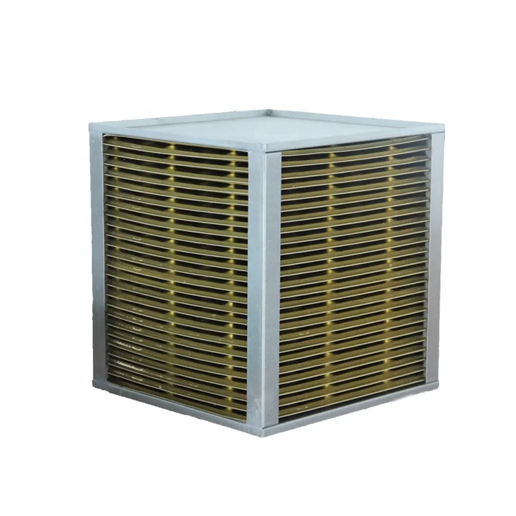 ERA-01 plate heat exchangers core air recuperator with air ventilation system