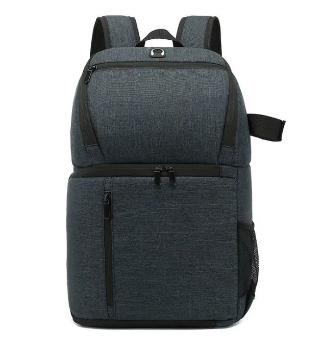 Large Capacity Front Open professional travel Canvas Waterproof dslr camera Backpack video camera bag