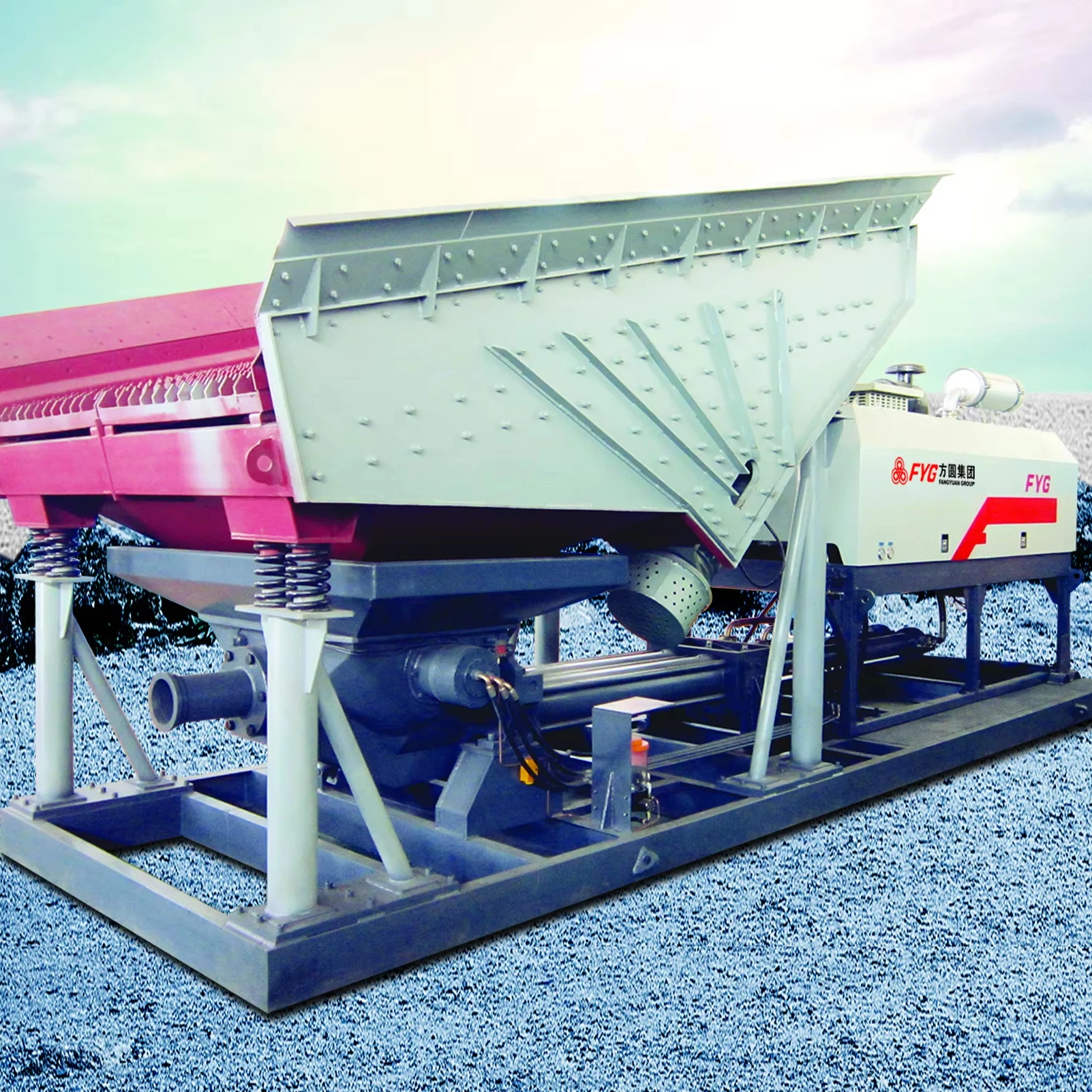 BG Series New Electric Industrial Concrete Pumps Engine and Motor Core Components