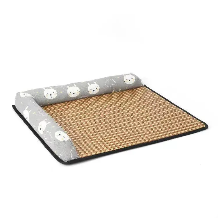 
Soft Pet Mat Cushion For Dogs And Cats Sleeper Pet Bed Bamboo Mat For Pets 