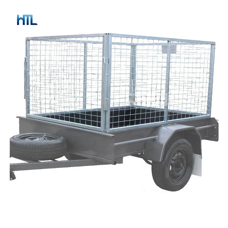 Горячеоцинкованная Съемная клетка для транспортного прицепа HML