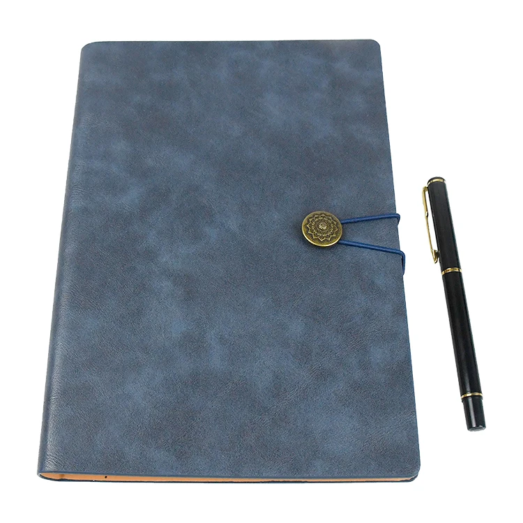 Executive Promotional Business PU Notebook Journal Gift Set with Pen Bottle USB