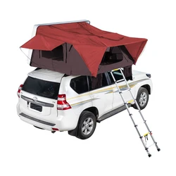 Outdoor Travel 3-4 Person Rooftop Tent Camping Car Roof Top Tent Car Awning Tent For Wholesale