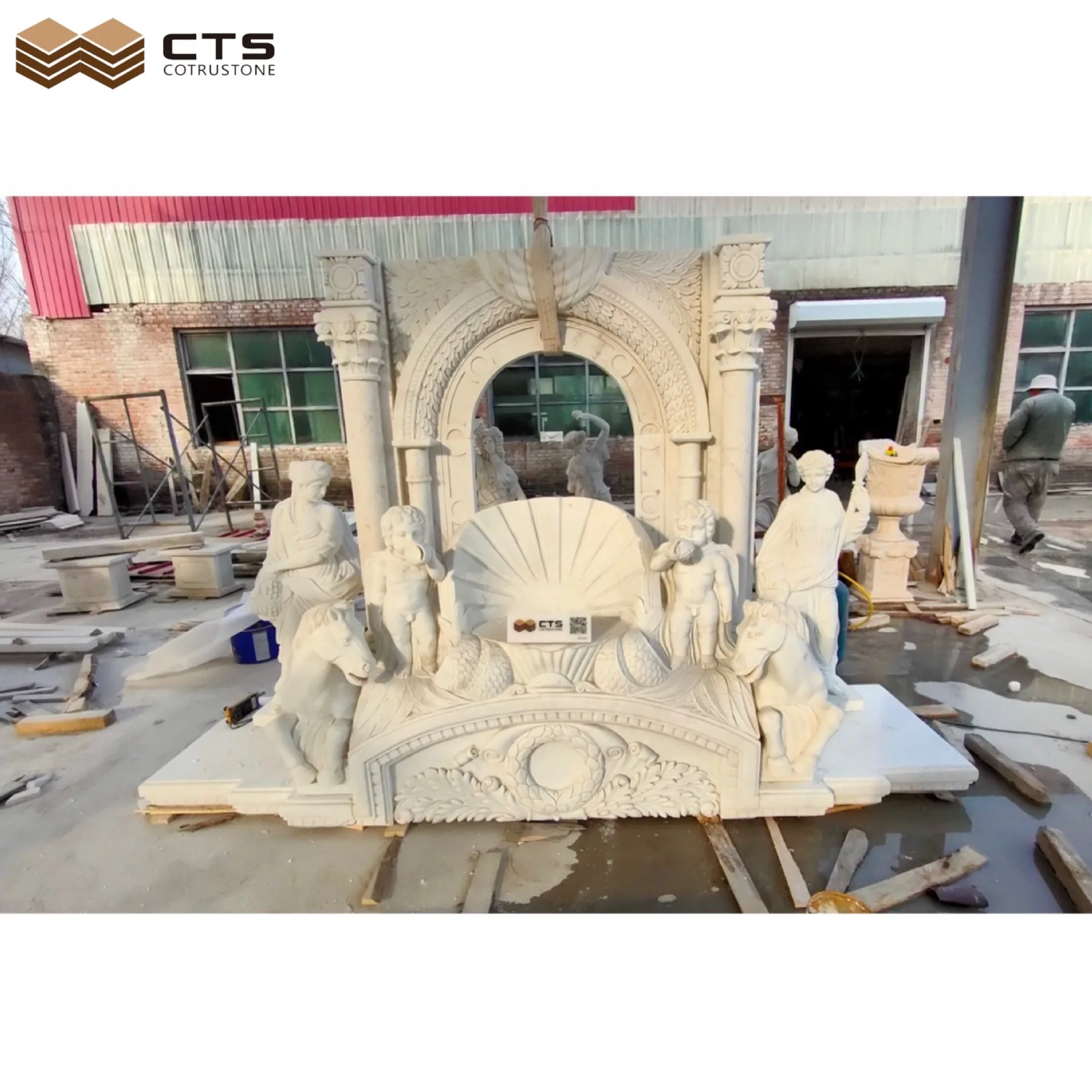 Камин под заказ камень мрамор товары для сада украшение помещений высокое качество ручная резьба