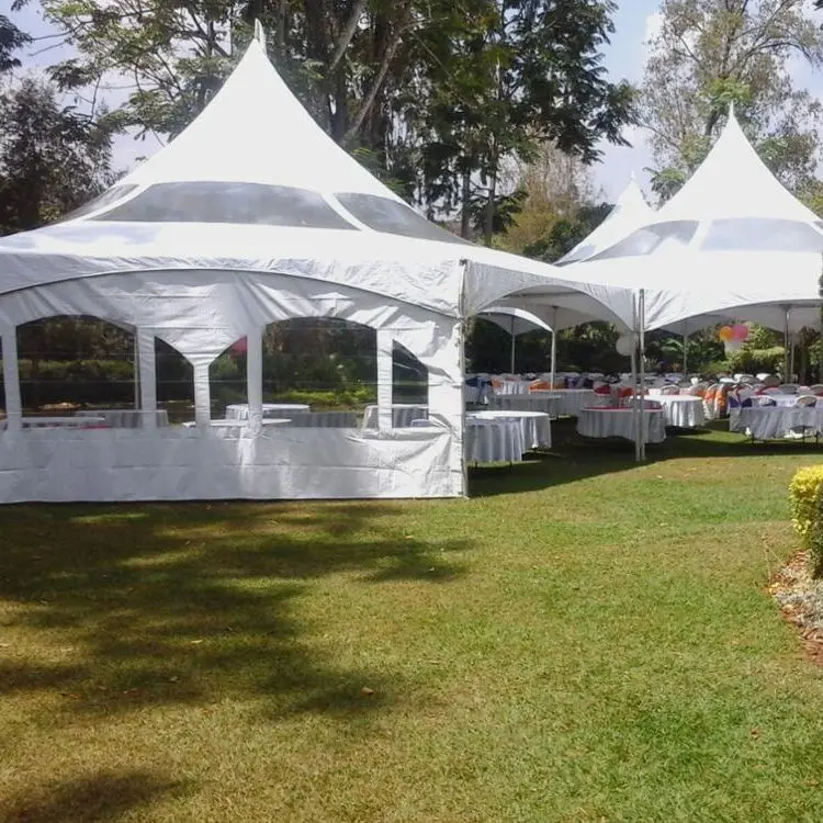 Big 20x20 Outdoor Canopy Circular Heavy Duty Exhibition Wedding Commercial Marquees Pagoda Tent