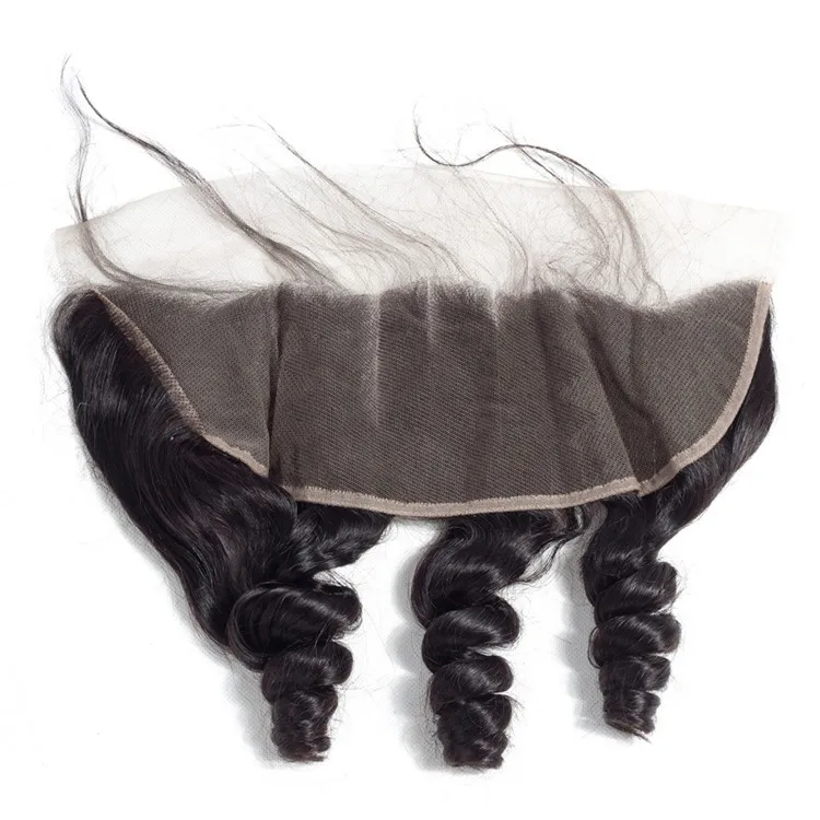 Hair Closure Pre Plucked Deep Wave Fuxin Raw Indian 13x4 Swiss Hd Lace Frontal 100% Virgin Remy Human Hair 1 Piece Hd Closure