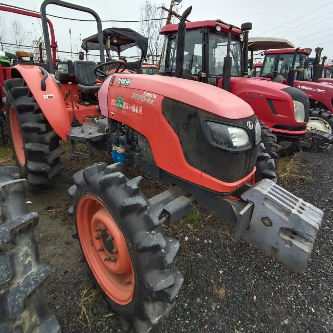 Kubota M704K Mini Farm Tractor with Front Loader and Backhoe Farm Tractor 70hp Kobuta Price