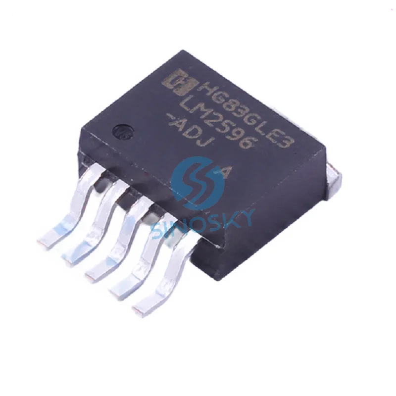 Power Module Microtroller Motor Driver IC PMIC LM2596S-ADJ/TR TO-263-5 BOM List DC DC  Power IC Large Stocks