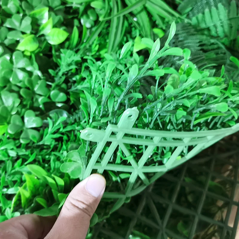 Искусственные растения и зелень, настенная трава, искусственные стеновые растения на открытом воздухе, панели из бокса, топиарные живые растения