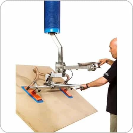 industrial pneumatic drywall panel lifter gypsum board vacuum lifter lift for sandwich panel with 180 degree titling function