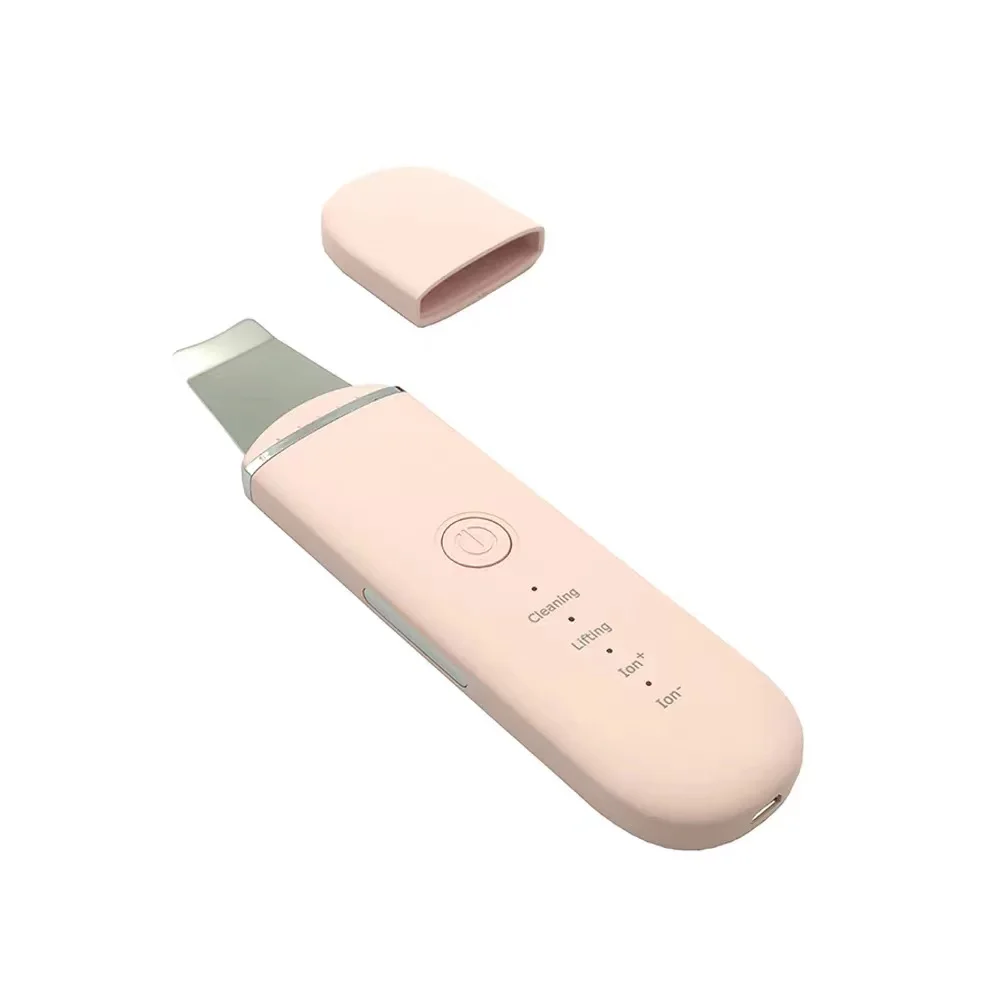 Ultrasound Beauty Instrument Portable Sonic Spatula Face Ionic Peeling Machine Facial Ultrasonic Skin