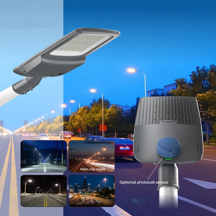 Ip66 High Brightness Waterproof Road led street lamp 50w 80w 100w 150w 200w AC 85-305V streetlight