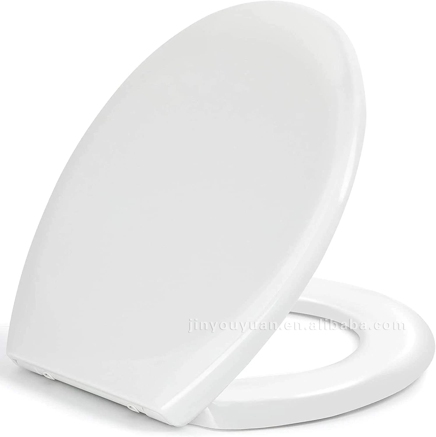 Universal Size Round Bathroom Toilet Seat Soft Close and Reliable Toilet Seat