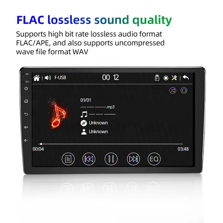 2021 Hot Sell 2 Din Wifi Capacitive Full Touch Screen Am Rds Carplay  Android Auto 9 Inch Auto Radio Car Stereo Music Player