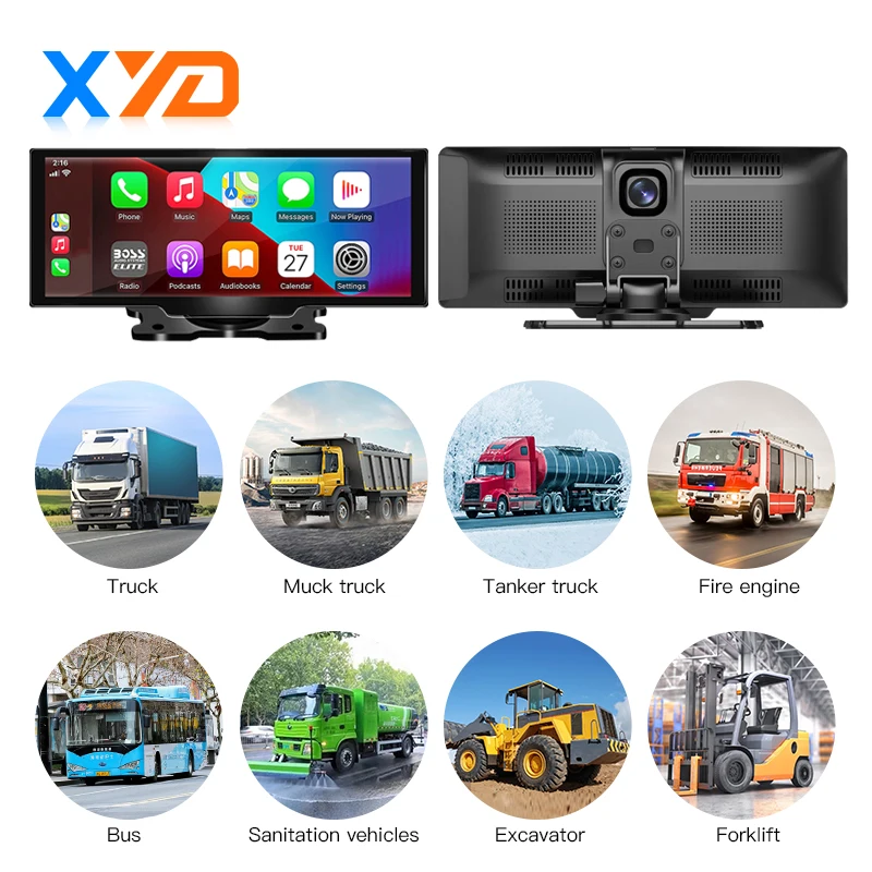 Портативная камера XYD 1080p для вождения автомобиля 10