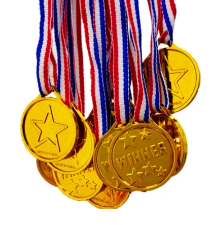 Hot Seal Plastic Winners Souvenir Medals Sports Day Party Prize Accessories Kids Party Fun