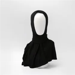 2022 Wholesale Turkey Stock Snap Fastener Hijab For Muslim Women Full Cover Head Wrap Scarf Islam Turban Inner Hijab Cap