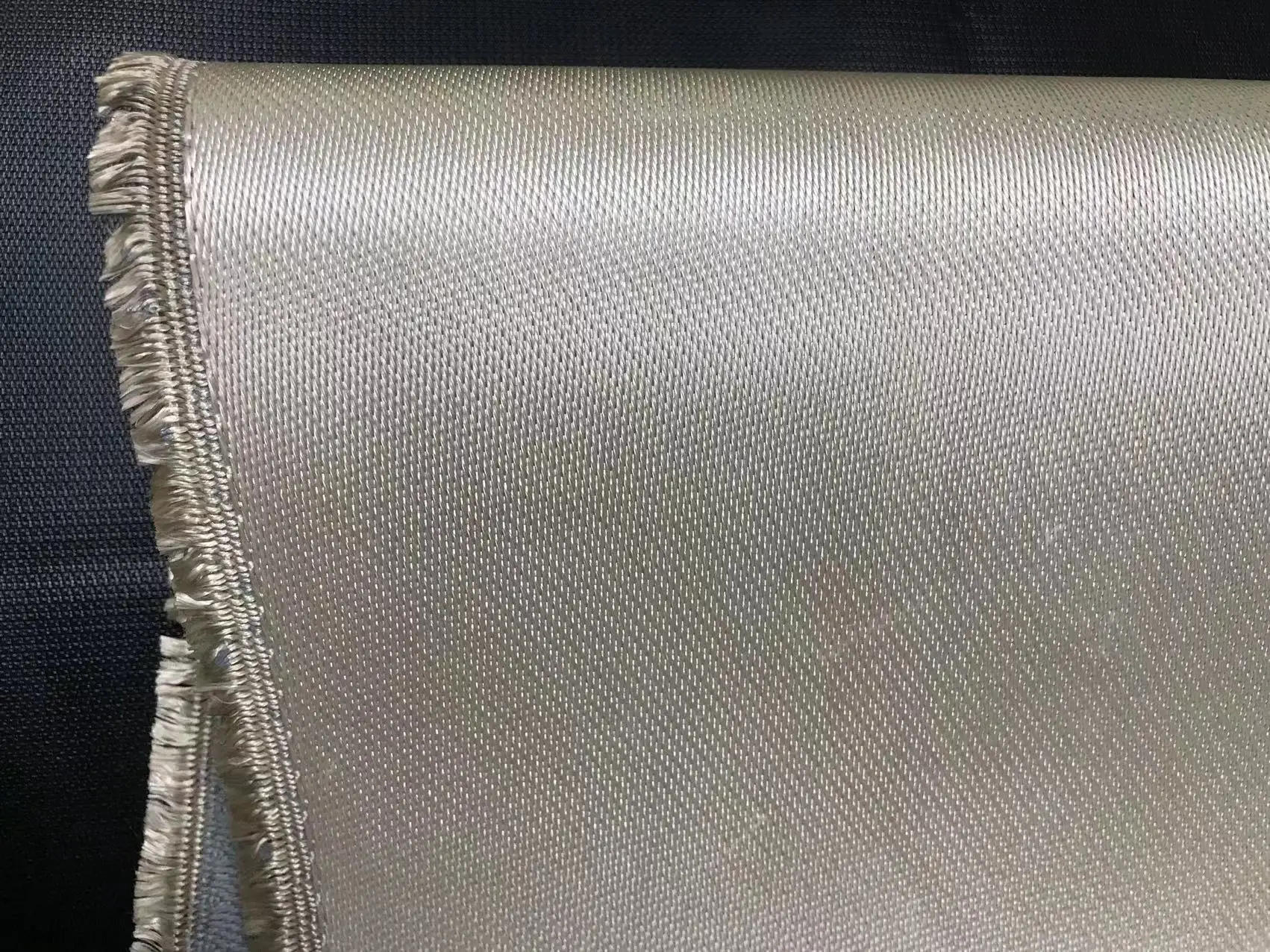 HT800 golden color fiberglass high silica fiberglass fabrics fire retardant cloth