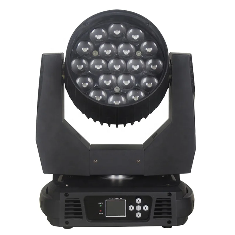 19*15 Вт RGBW 4-в-1 зум MAC Aura/Martin AURA LED движущийся головной свет на продажу