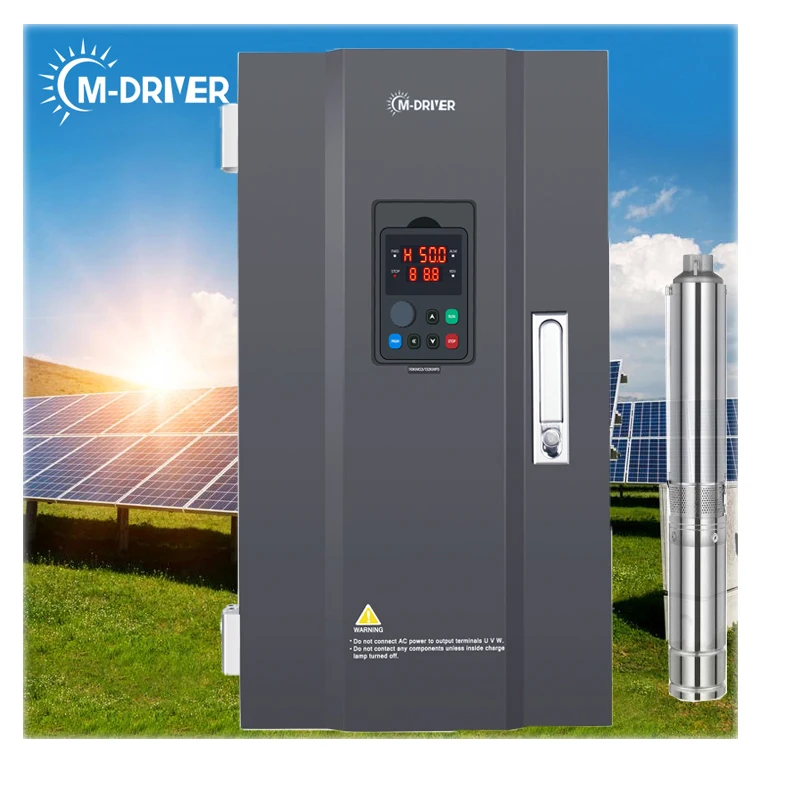 M-drivere Variateur De Vitesse 7kw Three Phase 380v Solar Water Pump Inverter 7.5kw