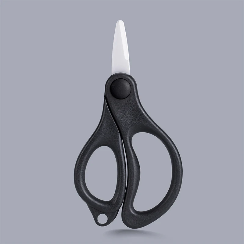 OEM 1 Inch Serrated Edge Fishing Braided Line Cutter Plier Ceramic Scissors