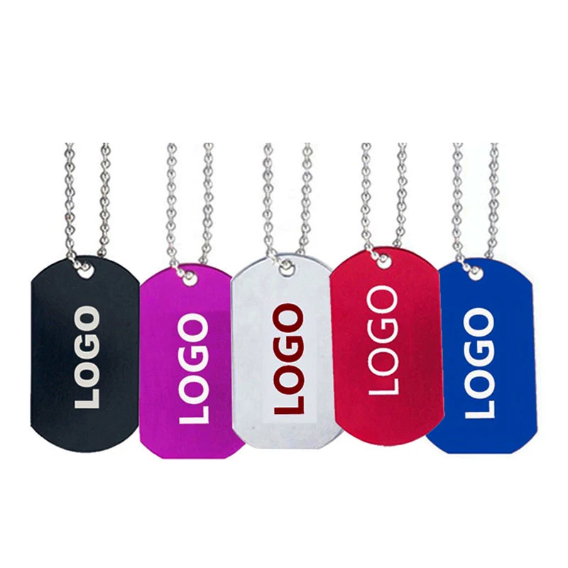 Custom Sublimation Blanks Metal Printing Heart Shape Bone Stainless Steel Personalized Blanks Dog Id Tag