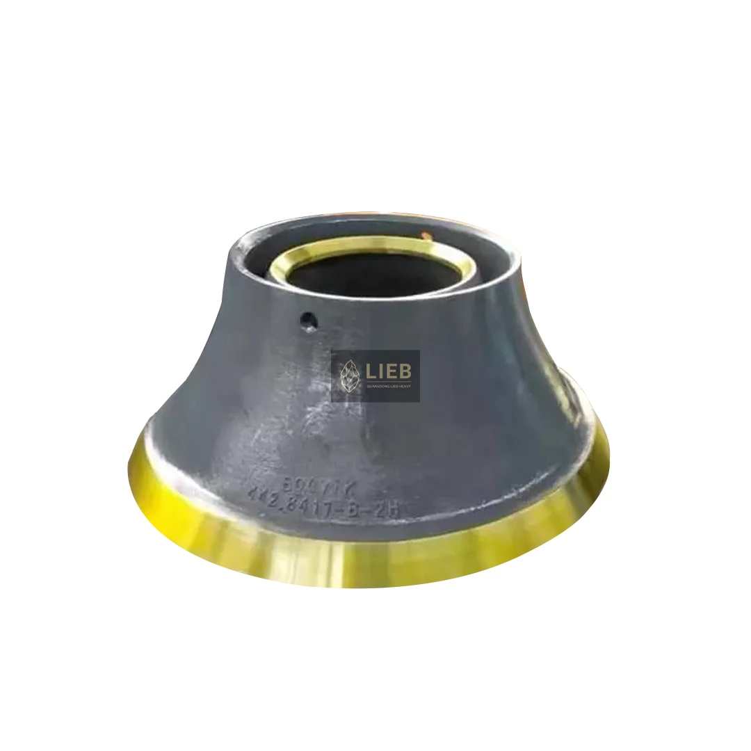 G158 Cone Crusher Spare Parts High Manganese Steel Active Bowl Liner Cone Crusher Parts For Sandvik