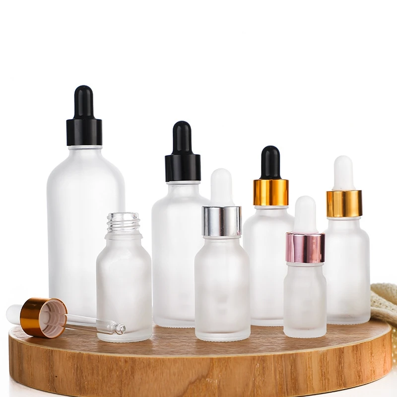 10ml 15ml 20ml 30ml 50ml 100ml essential oil bottle with dropper pipette