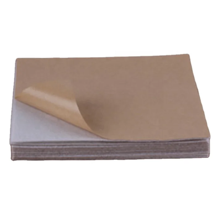 
High quality needle punched felt with backed gum 