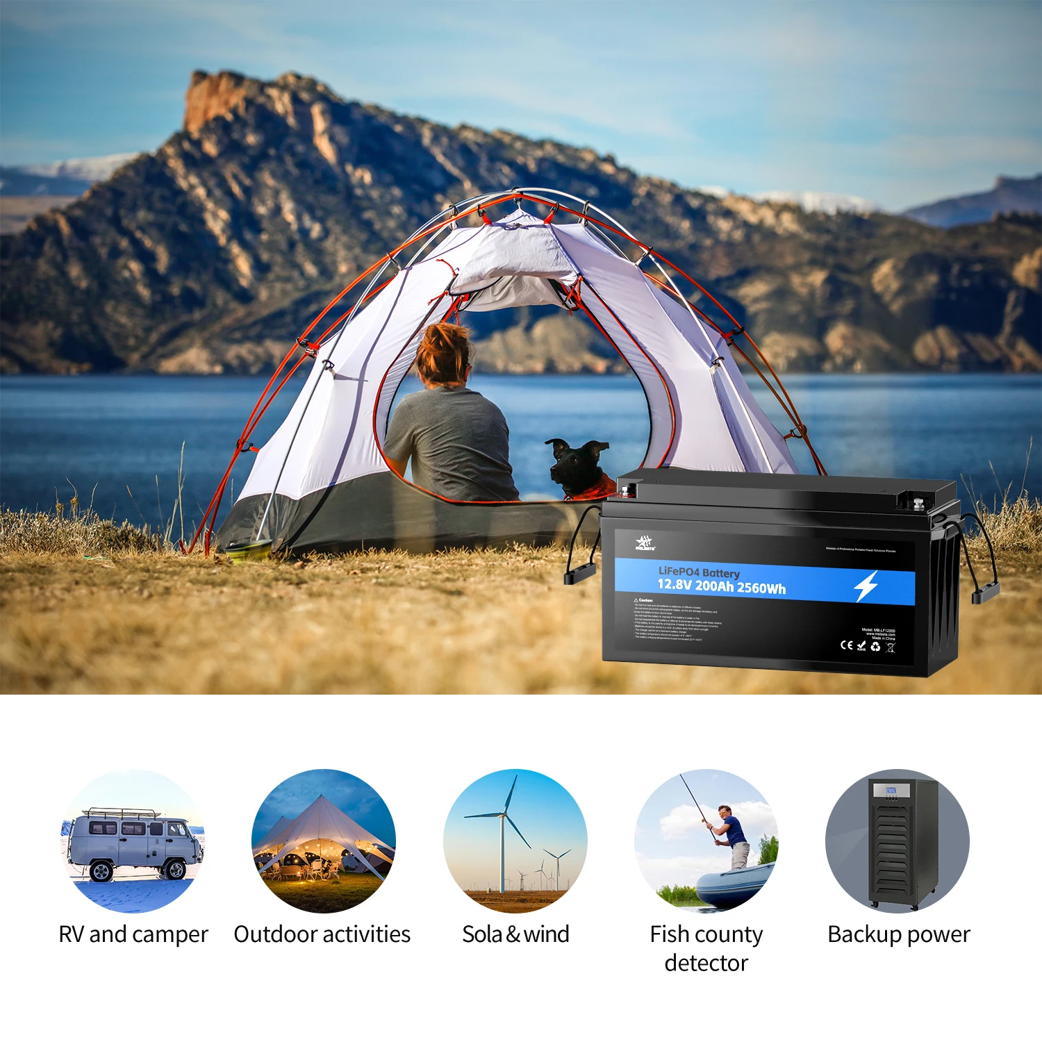 12v 200ah Lifepo4 Battery 12v lithium battery Deep Cycle Lithium Iron Phosphate Battery With Bms