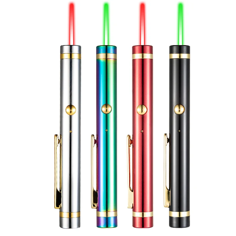 2020 USB Professional Laser Pointer Green Red Laser Military Hunting Laser Pointer For Teaching Sales Meeting