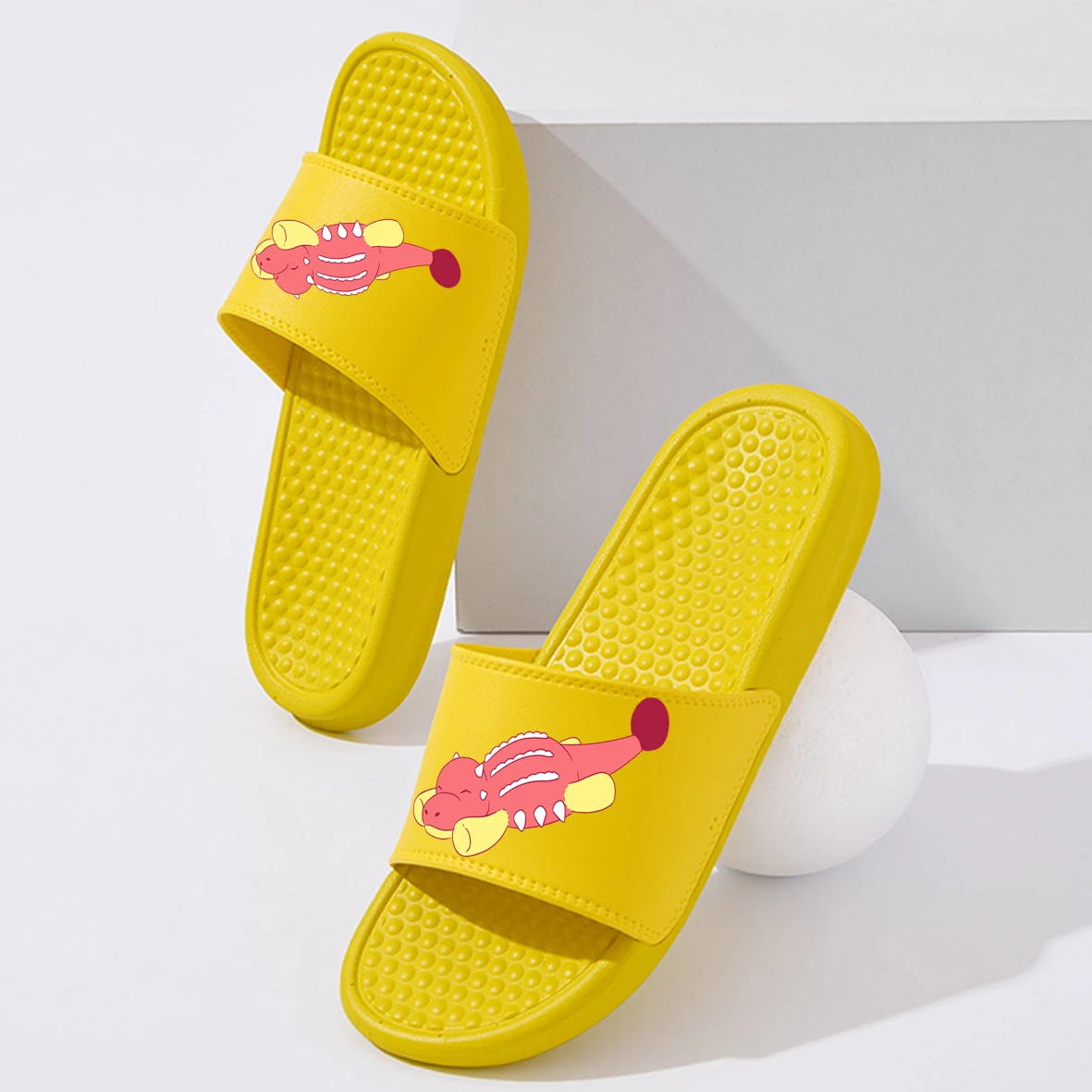 2024 Cheap Wholesale slide slippers Ladies printed 3D brand Custom logo Flip Flops Rubber personalized slipper For Women