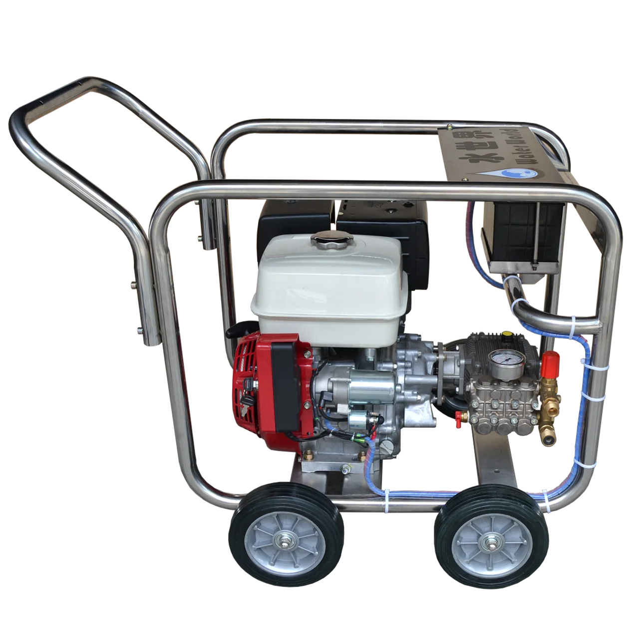 Cleaning  PowerShot Gas Pressure Washer Powered by GX390 Pressure Cleaning Machine