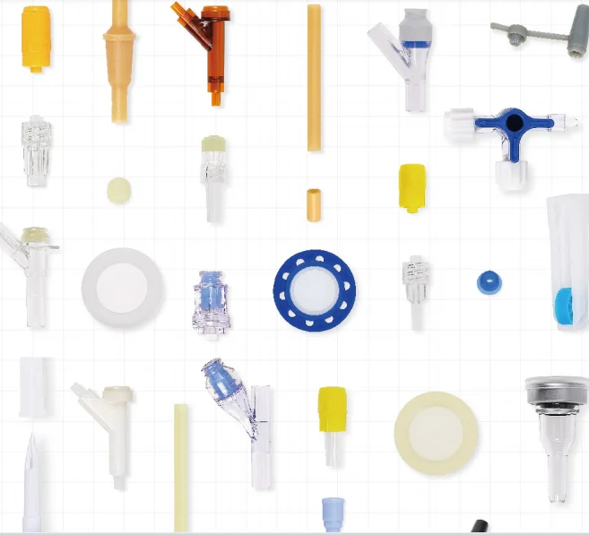 Iv Set Medical Consumables Product Accessories Parts Of Iv Infusion Set Disposable Plastic Fittings