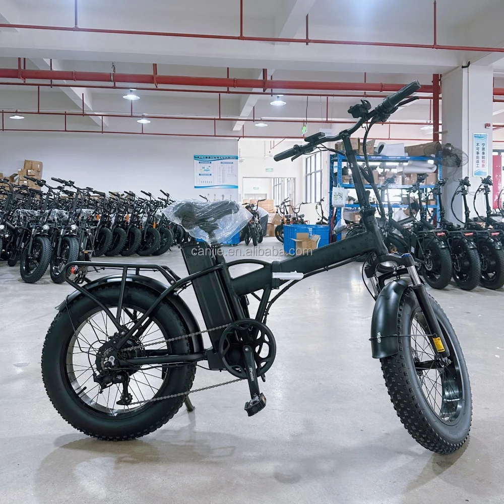 Customized Electric City Bike JINGHMA R8 Factory EXW FOB price  48V800W15Ah Electric Folding Bike for two adult Mountain bike