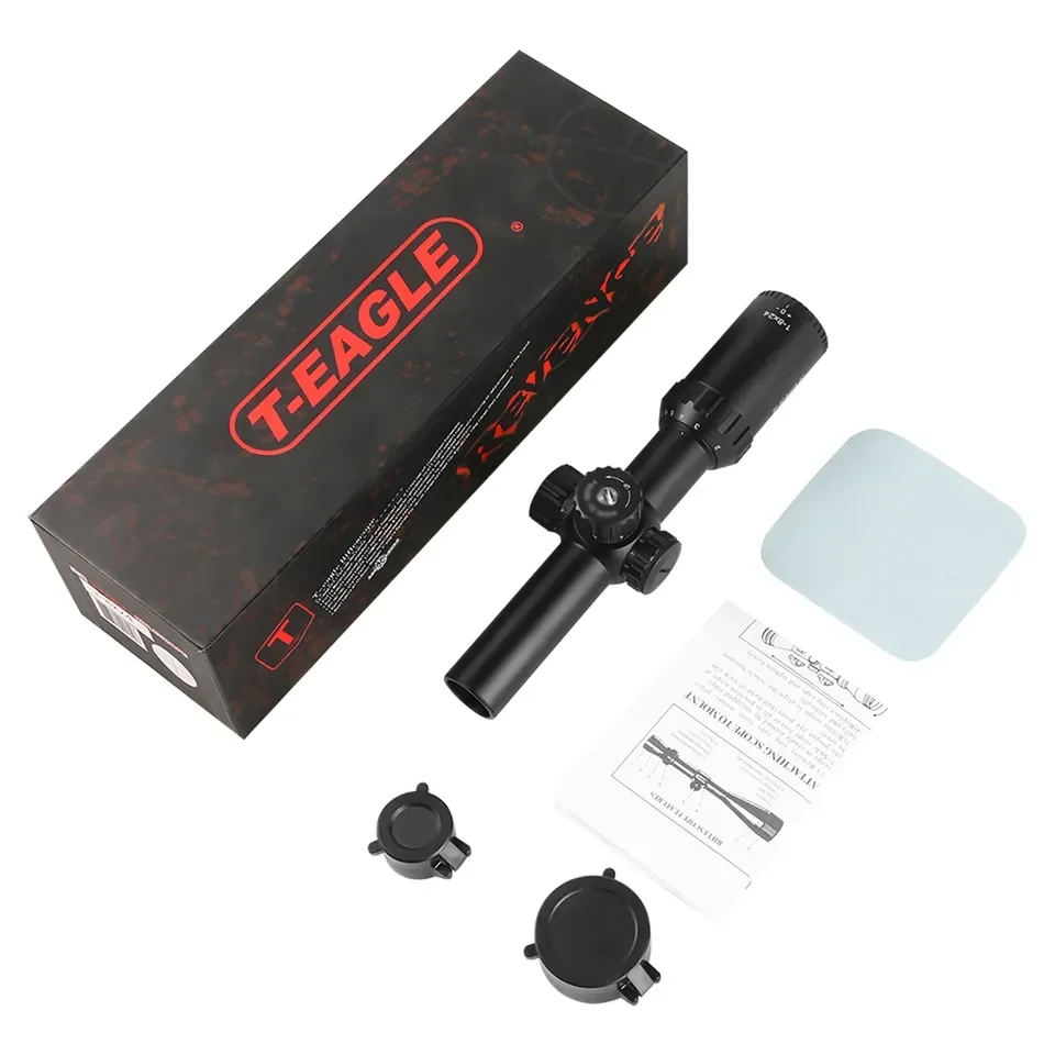 T-Eagle MR 1-8x24 IR Scope for outdoor optics sight Illuminate short red green scope with free mounts