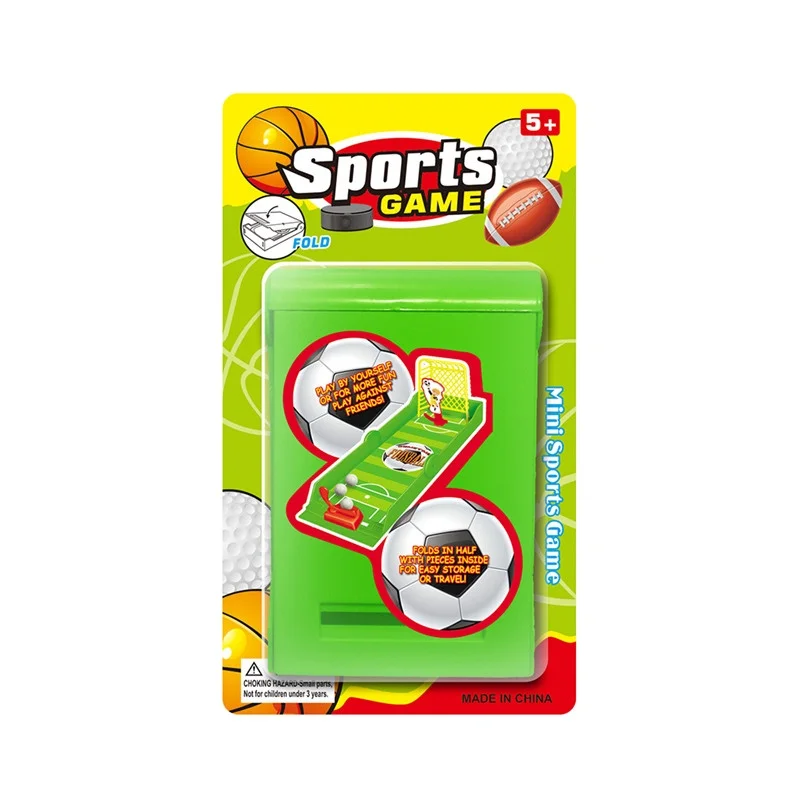 Funny Mini Finger Sport Game Green Table  Football Toy