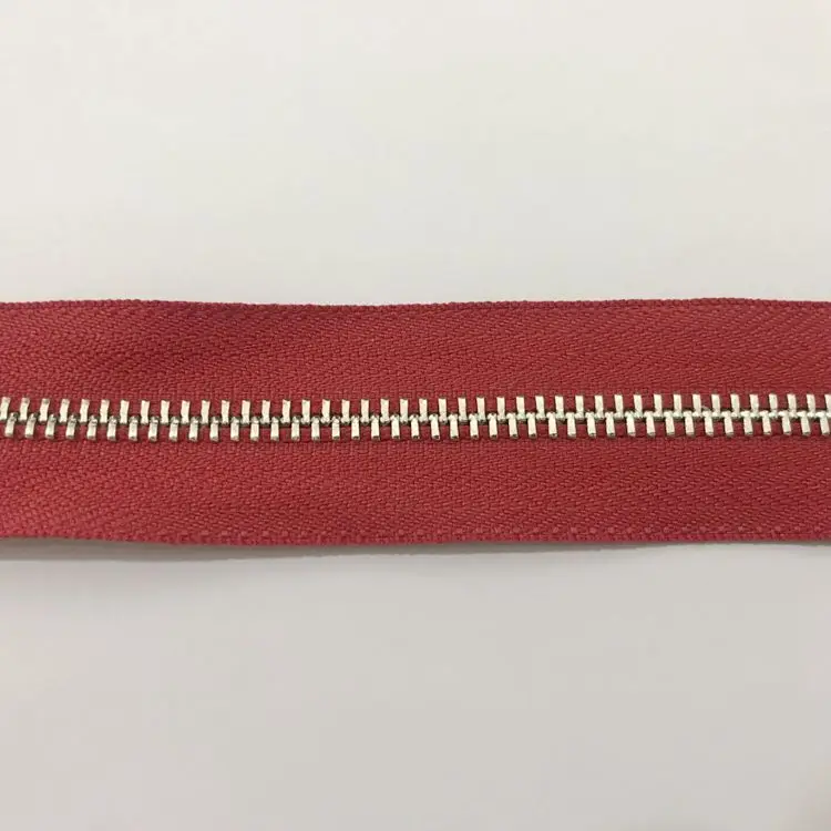 Nylon zipper 5# brass  zipper open end  for garments handbags inner zipper of travel bag luggage