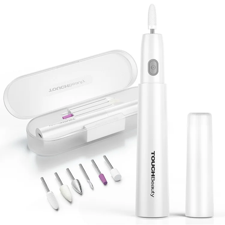 TOUCHBeauty Newest Product best selling  6 in 1  Manicure Pedicure Set With Storage Case Nail drill Set