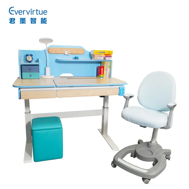 Cheap children Adjustable Height Study Table and Chair set