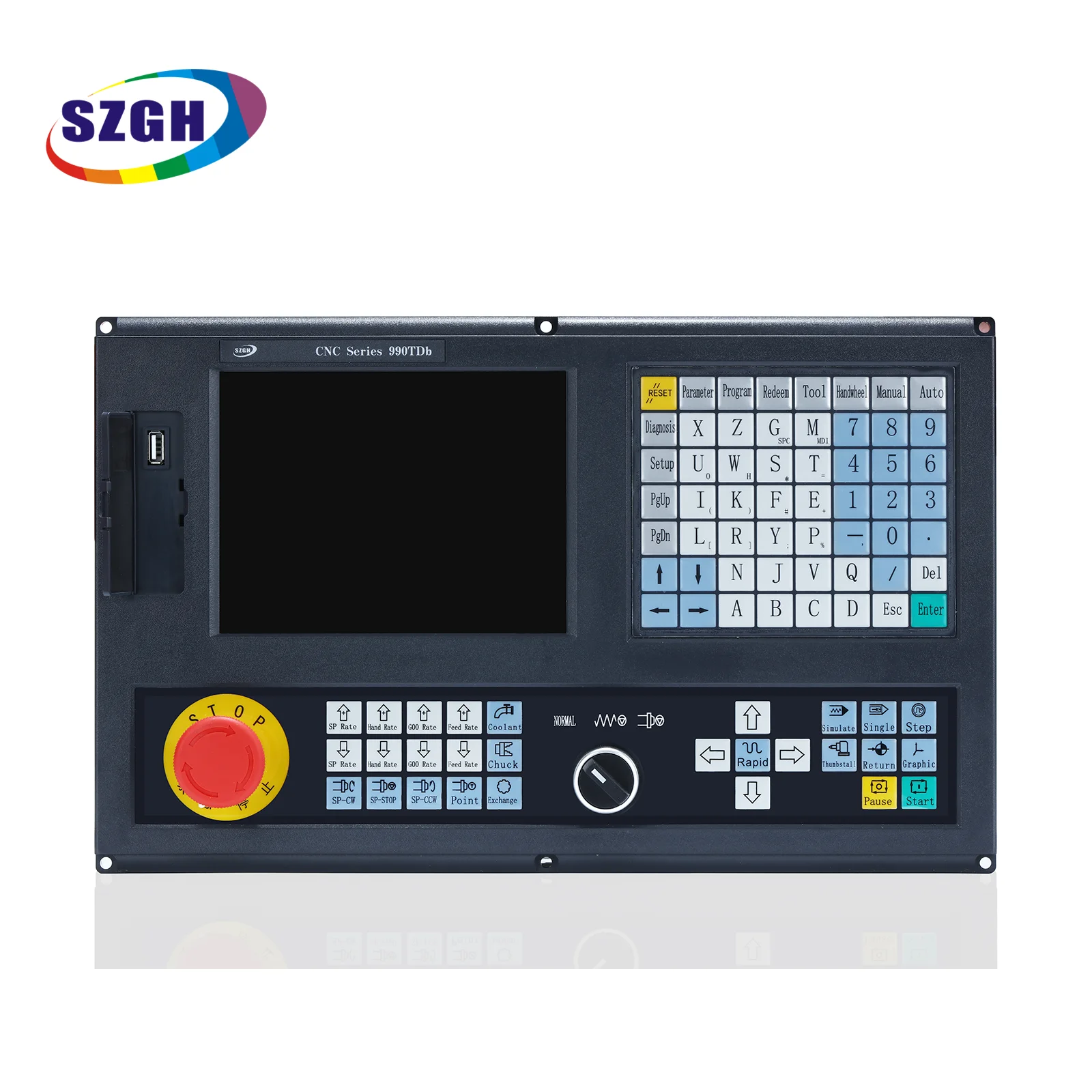 Hot selling match3  Lathe cnc  Controller kit For Lathe Machine USB Support ATC PLC same as adtech cnc controller