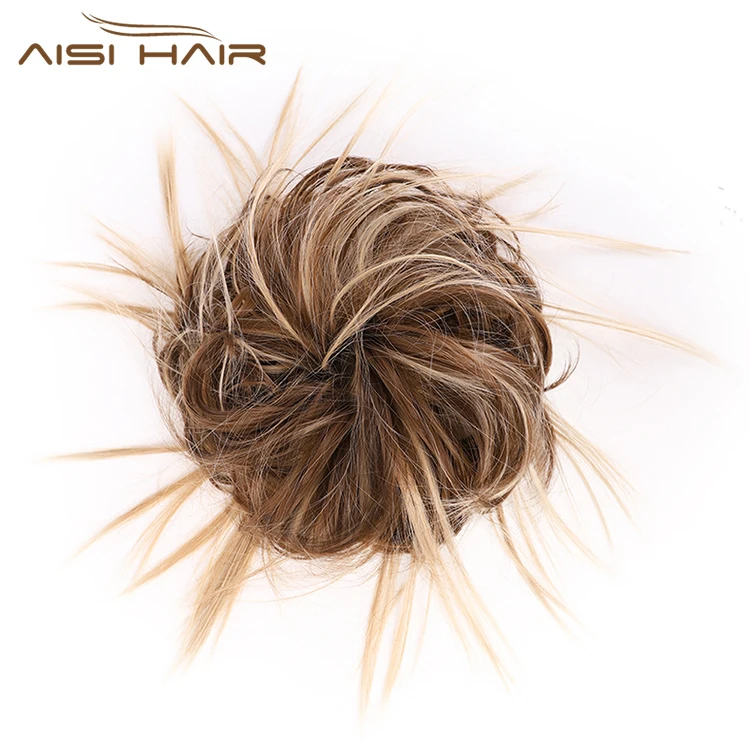 Многоцветный кудрявый шиньон Aisi Hair пучок эластичная лента резинка для конского хвоста удлинитель