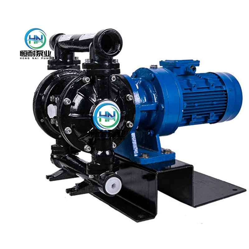 1.5 inch DBY3 electric operated stainless double diaphragm pumps for waste water treatment om sale electric diaphragm pump